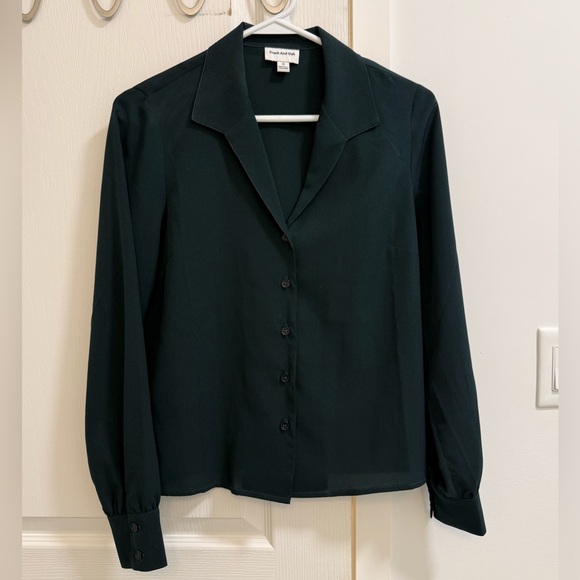 Frank & Oak Tops - Frank and Oak Flowy Dress Shirt